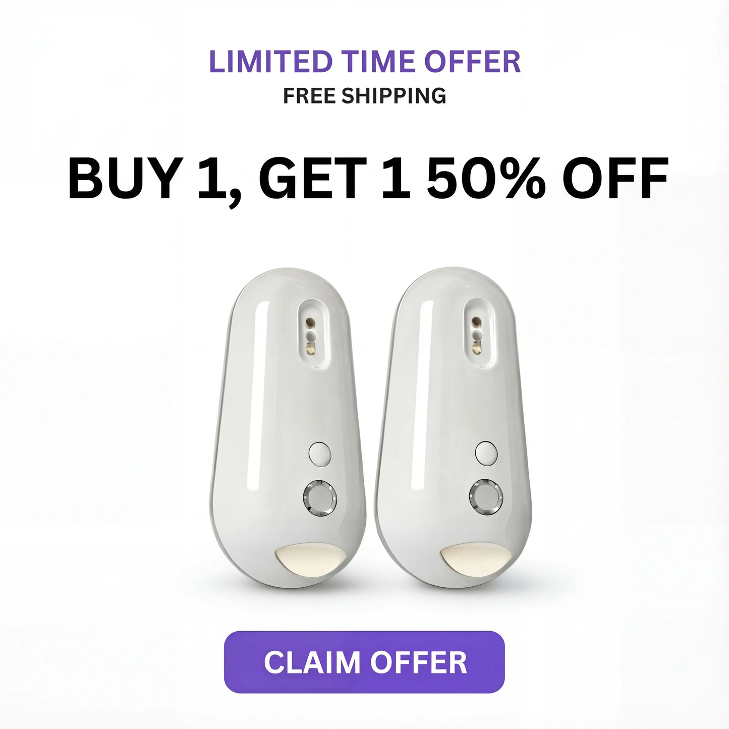 Self Cleaning UV Toilet Sanitizer & Night Light